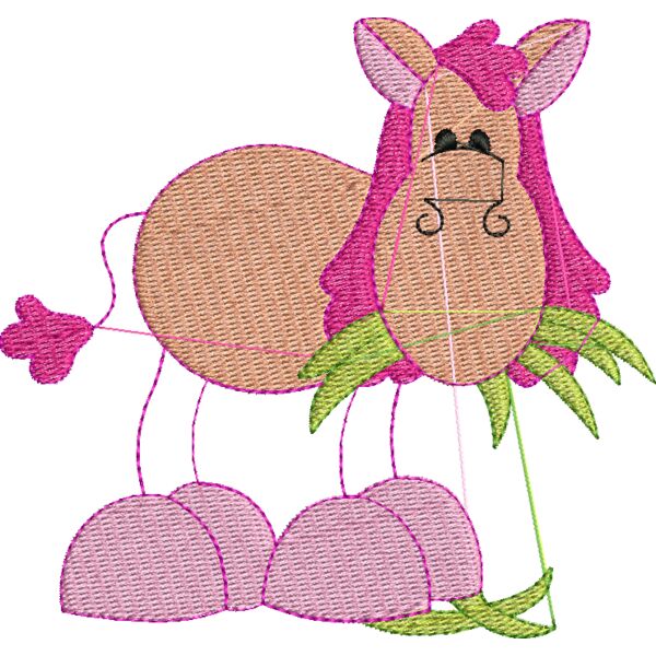 Pferd Gras Miniaturansicht