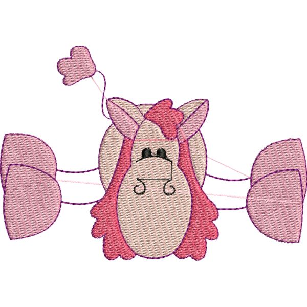 Pferd liegend Augen auf Miniaturansicht