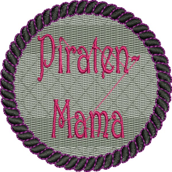 Abzeichen Piraten Mama Miniaturansicht