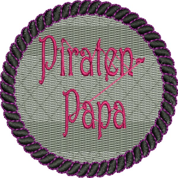 Abzeichen Piraten Papa Miniaturansicht